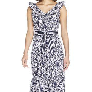 NWT Vineyard Vines women's white/navy dress XS